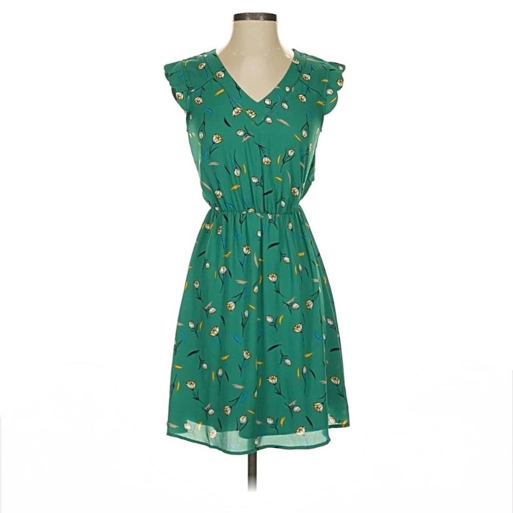 41 Hawthorn Midnight Scallop Detail Dress L Petite cut out back